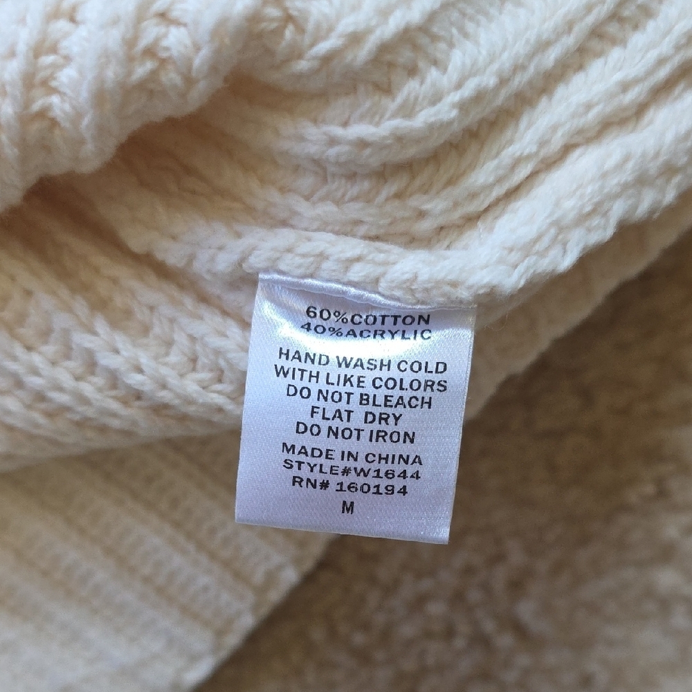 Off-Shoulder Ribbed Knit Sweater - Picture 3 of 5